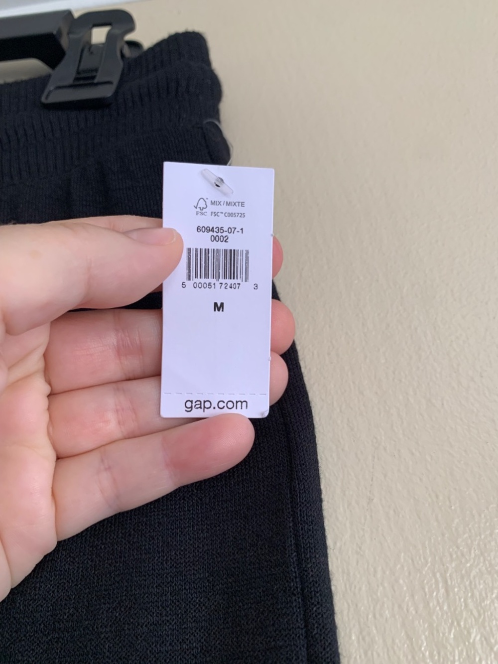 Love by Gap Black Sleep Pajama Pants Joggers Sz.M Loungewear Comfy Soft NWT! - Picture 4 of 7